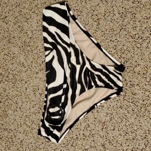 NEW White House Black Market Animal Print Bikini Bottoms